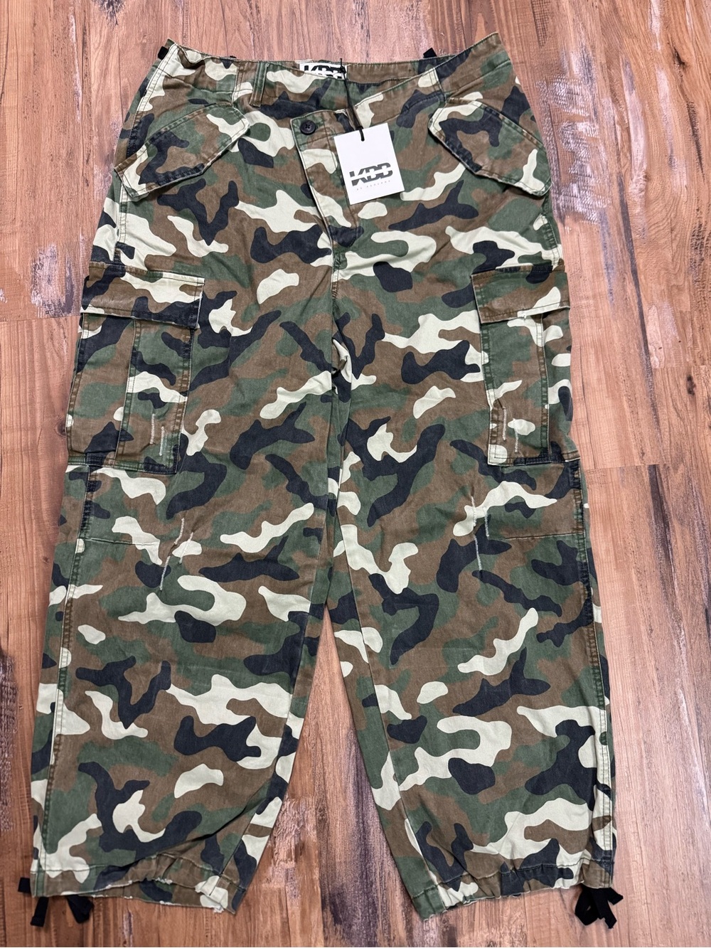 KBB by KAHLANA
Cargo Pants - Green Camouflage